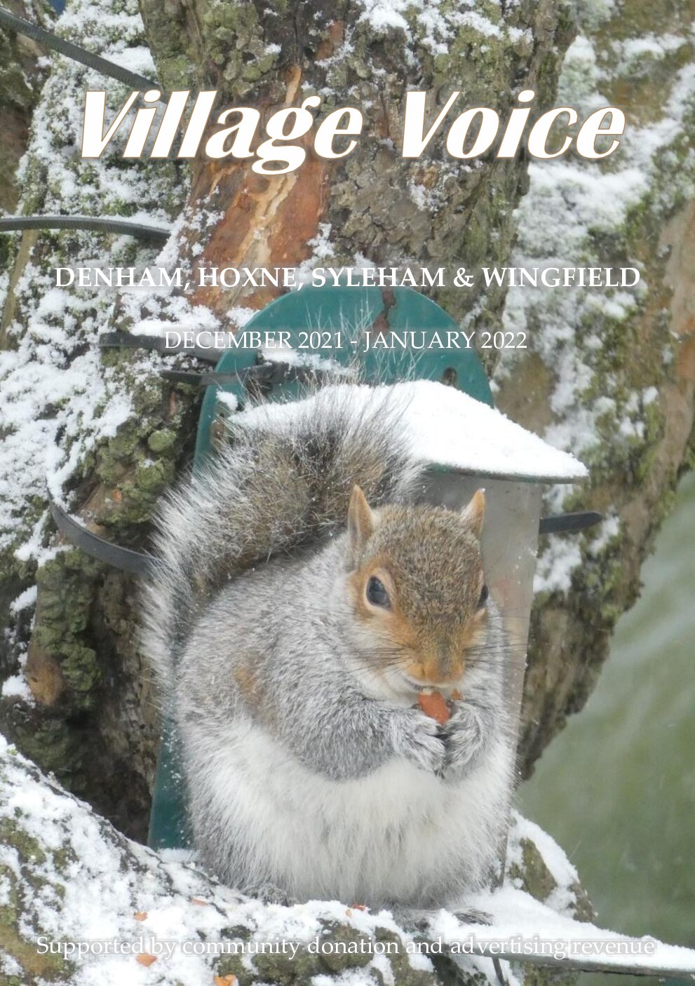 Cover for Village Voice – dec–jan 2021