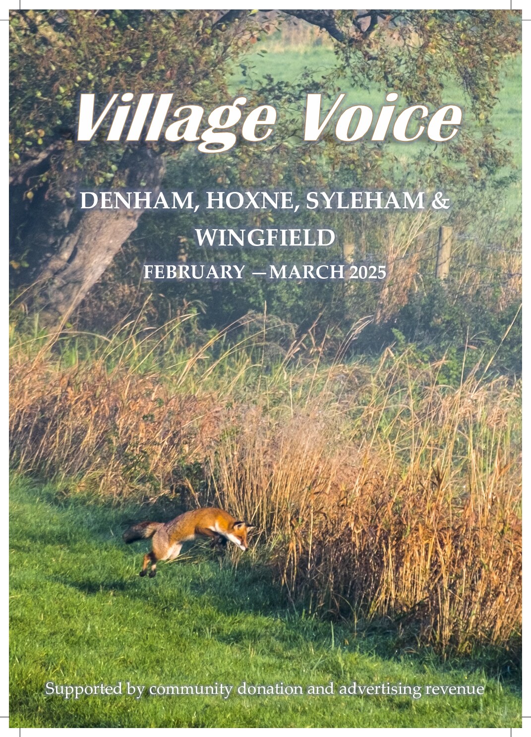 Cover for Village Voice – Feb–Mar 2025
