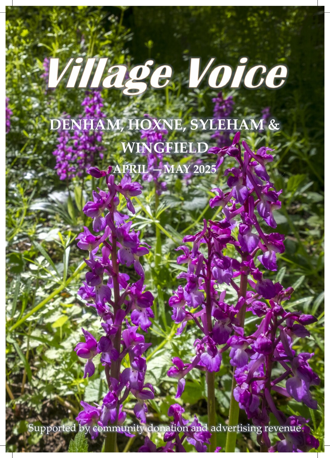 Cover for Village Voice – Apr–May 2025